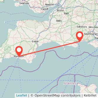 plymouth to bournemouth by coach.